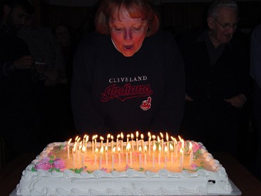 20030117a Burnham Schroeder Church Birthday Party Barb 50th