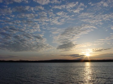 20030502a Burnham Trip Stony Creek Sunset Michigan