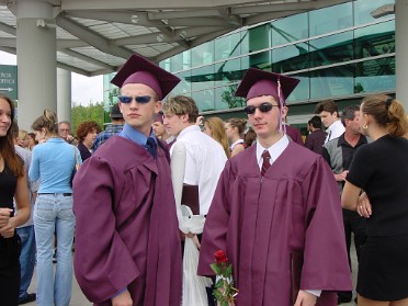 20030602 Burnham High School Graduation Dan