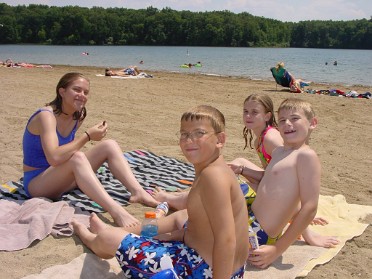 20030714bc Blair Burnham Szandzik Trip Camping Holly State Recreation Area Swimming Michigan