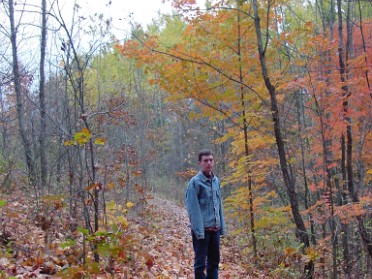 20031018a Burnham Van Dkye Trip Church Camping Ionia State Recreation Area Saturday Morning Hike MIchigan