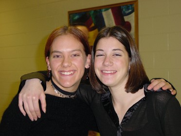 20031210a Burnham School Band Concert Jamie