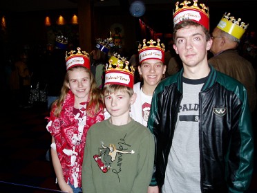 20031226c Burnham Szandzik Trip Birthday - Medieval Times Birthday Chris 9th - Part 1 Chicago Illlinois