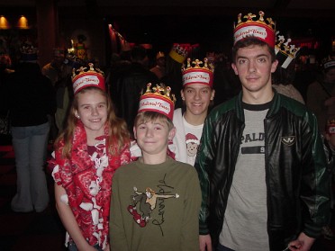 20031226d Burnham Szandzik Trip Birthday - Medieval Times Birthday Chris 9th - Part 2 Chicago Illlinois