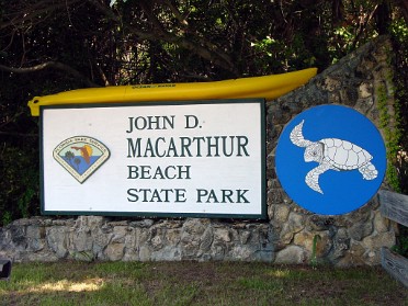 20040724a Burnham Trip Visit To Palm Beach County John D MacArthur Beach State Park Florida