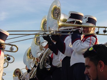 20040910a Burnham School Marching Band Jamie