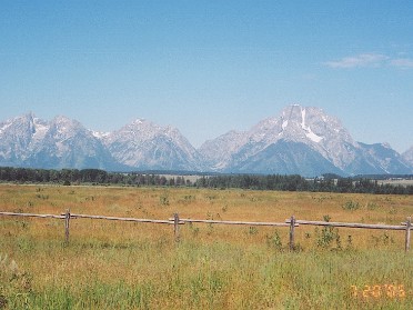 20050720a Burnham Trip School College Dan Geology Of The Northern Rockies Field Trip Grand Teton National Park Idaho Wyoming