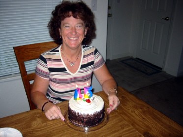 20051002a Boblenz Burnham Birthday Party Vicki 45th