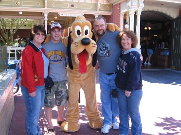 20060325a Boblenz Burnham Mantey Trip School Band Joel Visiting Disney Magic Kingdom Florida