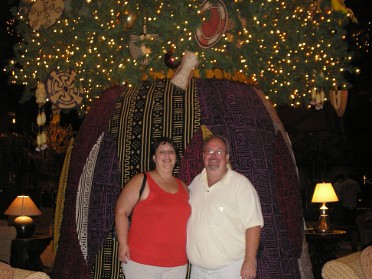 20061202b Burnham Cove Trip Holiday Christmas Disney Animal Kingdom Lodge Florida