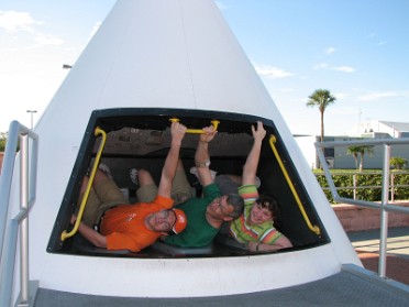 20070131a Boblenz Deck Trip Family Visiting Kennedy Space Center Florida