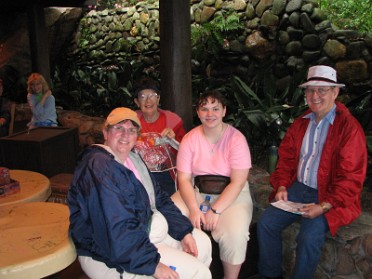20070201a Boblenz Burnham Deck Trip Family Visiting Disney Epcot Florida