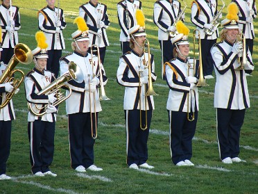 20070928a Mantey High School Marching Band Joel