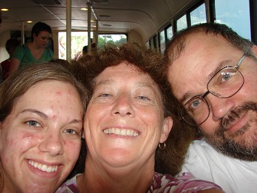 20080618f Burnham Campbell Trip Jamie Visiting Disney Epcot Florida