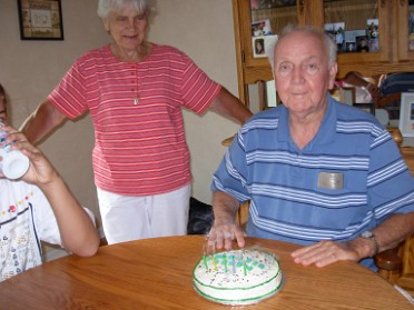 20080712a Blair Burnham Campbell Birthday Party John Sr 78th House Ridge Court New Hudson Michigan