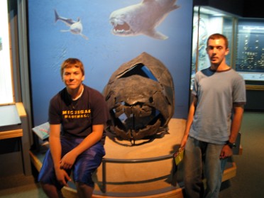 20080801a Blair Burnham Job Dan USGS United States Geological Survey Blair Visit Denver Museum Of Natural History Colorado