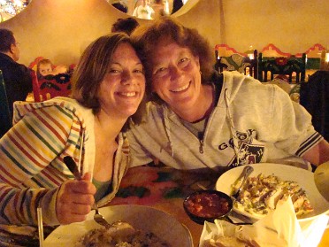 20081116b Burnham Campbell Trip Disney San Angel Inn Restaurante Mexico Epcot Florida