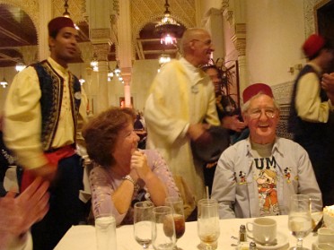 20081122d Boblenz Burnham Campbell Mantey Trip Wedding Anniversary Jim Rosemary 51st Disney Segway Restaurant Marrekesh Epcot Florida