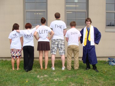 20090524a Boblenz Burnham Mantey McMahan Woods High School Graduation Joel Chelsea Ceremony Ohio