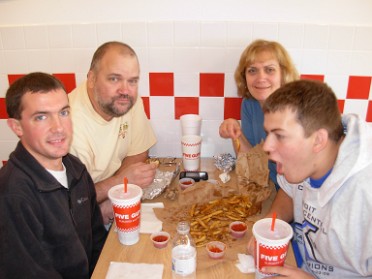 20091226a Blair Burnham Trip Five Guys Burgers And Fries Kissimmee Florida