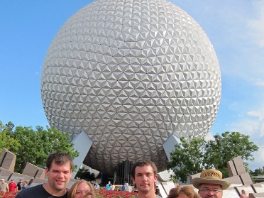 20110818a Burnham Campbell Trip Day 2 Disney Epcot Restaurant Marrakesh Florida