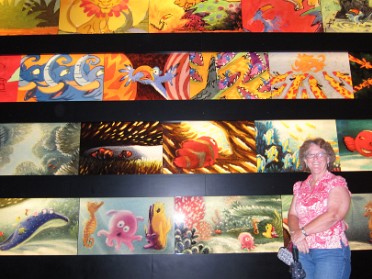 20120601a Burnham Trip Disney Art of Animation Resort Finding Nemo Area Florida