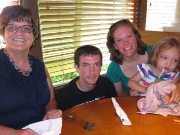 20120731a Burnham Campbell Mantey Trip Visiting Olive Garden Florida