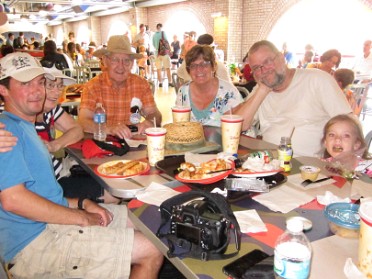 20140618c Boblenz Burnham Campbell Mantey Trip Disney Hollywood Studios Mickie Mouse Mermaid And Pizza Planet Florida
