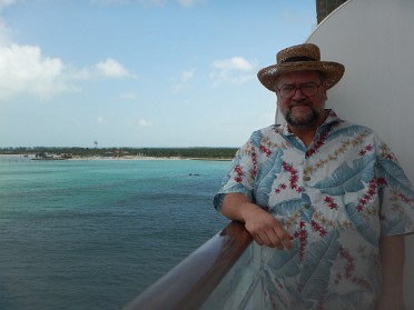20140722a Burnham Mantey Trip 1st Disney Dream Cruise Day 3 Sunrise To Docking At Castaway Cay Bahamas