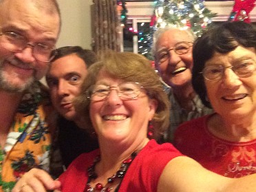 20141225a Boblenz Burnham Trip Holiday Christmas Dinner Florida