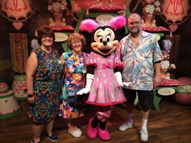 20141228a Boblenz Burnham Mantey Trip Disney Magic Kingdom And Epcot Florida
