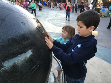 20160218e Bourland Burnham Campbell Trip Disney Magic Kingdom - Tomorrowland Florida