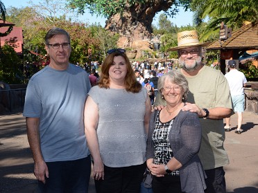 20161231a Burnham Szandzik Trip Holiday New Years Eve Disney Animal Kingdom Disney Springs Wolfgang Puck Florida