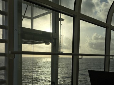 20170706a Burnham Trip 3rd Cruise Disney Fantasy Day 9 Sunrise Caribbean Sea