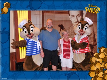 20170708zb Burnham Trip 3rd Cruise Disney Fantasy Formals Chipmunks