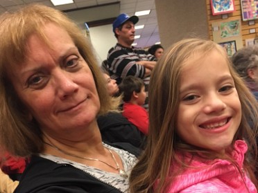 20171202b Blair Bourland Campbell Trip Lily Avondale Elementary Barnes And Noble Art Show Michigan