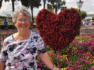 20190413a Burnham Trip Disney Epcot Dinner Florida