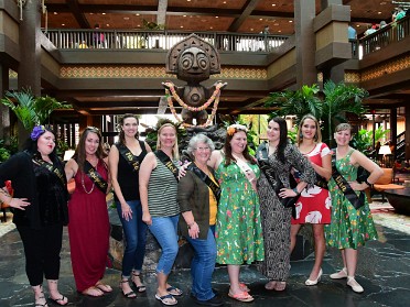20191019a Berry Burnham Trip Wedding Disney Polynesian Bridal Tiki Kiki Florida