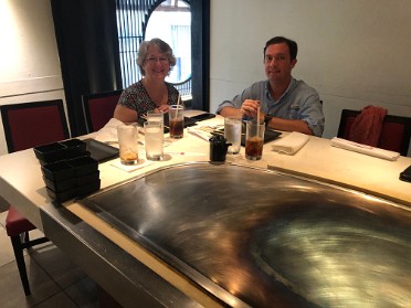 20191020a Burnham Trip Disney Epcot Teppan Edo Florida