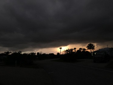 20191101d Burnham Trip Camping Jonathan Dickinson State Park 57 Sunset Florida