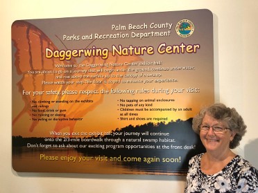 20191102d Burnham Trip Camping Daggerwing Nature Center Florida