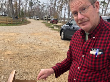 20191226a Burnham Mantey Trip Camping Campfire Holiday Christmas Three Rivers State Park Lake Seminole Dam Sneads Florida
