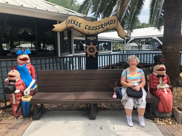 20210530a Burnham Trip Enchanted Forest Sanctuary Dixie Crossroads Titusville Florida