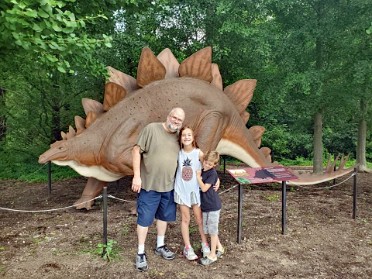 20210724a Bourland Burnham Campbell Dinner Museum Trip Cranbrook Institute Of Science Moose Preserve Bloomfield Hills Michigan