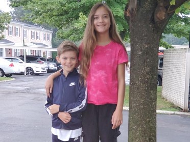 20210823a Bourland Campbell School First Day Lily Jack Rochester Hills Michigan