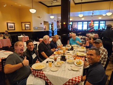 20211215a Burnham Work John Retirement Party Marriot Vacations Worldwide Luncheon Maggiano's LIttle Italy Orlando Florida