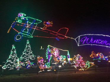 20211227e Burnham Mantey Trip Touring Shadrack's Christmas Wonderland Sevierville Tennessee