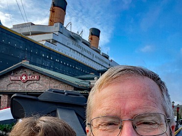 20211230a Burnham Mantey Trip Touring Titanic Pigeon Forge Tennessee