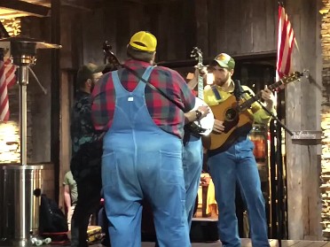20211230c Burnham Mantey Trip Dinner Concert Touring Mellow Mushroom Bluegrass At The Holler Gatlinburg Tennessee