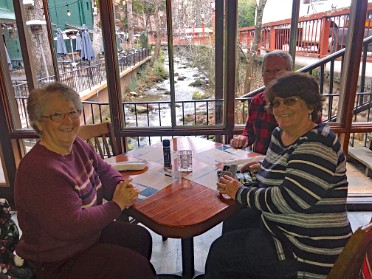 20211231a Burnham Mantey Trip Lunch Howard's Restaurant Gatlinburg Tennessee